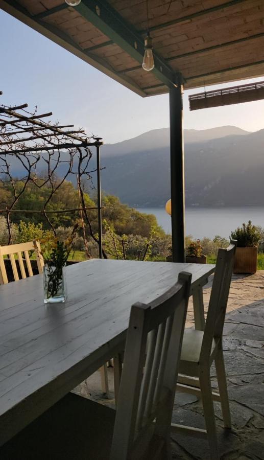 La Casetta Nel Bosco - Hot Tube And Sauna Lierna Exterior photo
